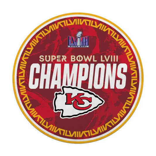 Super Bowl LVIII Champions Kansas City Chiefs Shape Cut Pennant