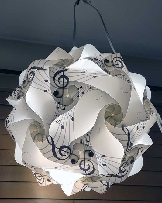 Music Notes Puzzle Light