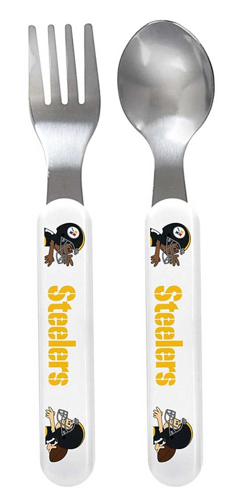Steelers Fork and Spoon Set