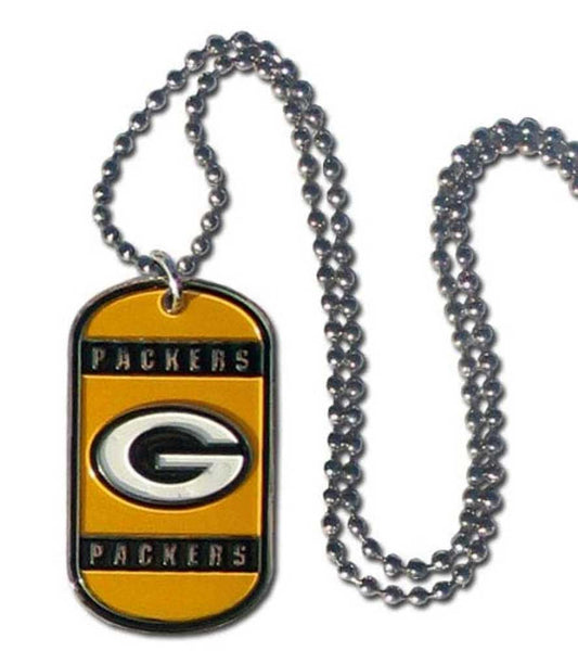 Green Bay Packers Dog Tag Necklace