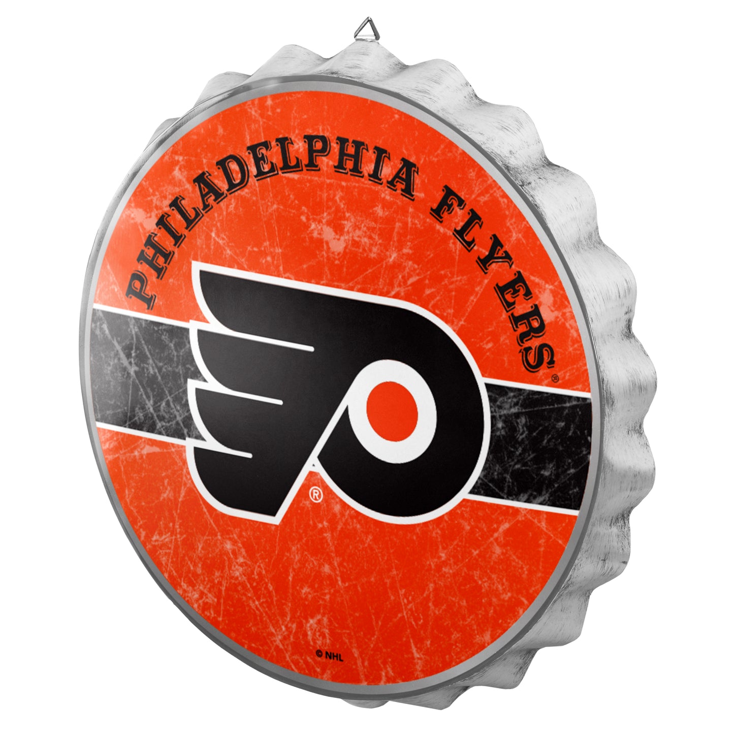 Philadelphia Flyers Bottle Cap Sign