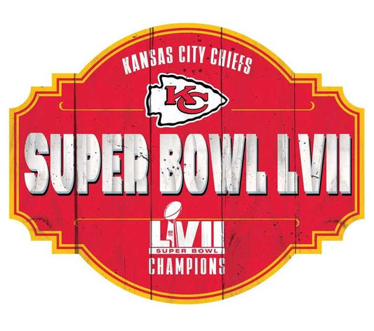 Super Bowl LVII Kansas City Chiefs Tavern Sign