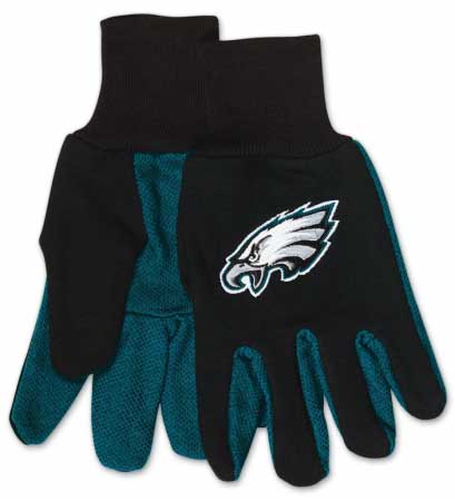 Eagles Kids 2-Tone Gloves Black/Blue