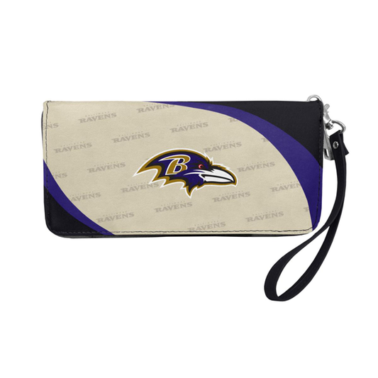 Ravens Ladies Zip Organizer Wallet