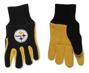 Steelers Kids 2-Tone Gloves