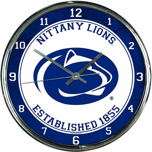 Penn State Chrome Clock
