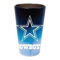 Dallas Cowboys 16oz. Silicone Pint Glass