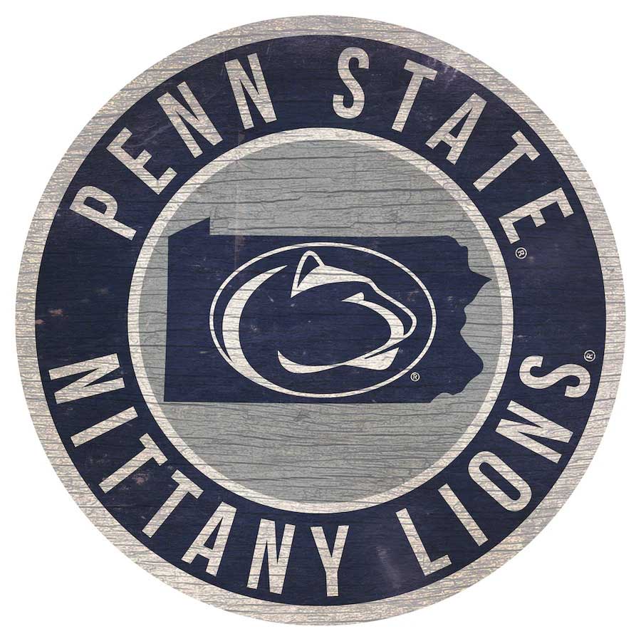 Penn State Circle and Logo Sign