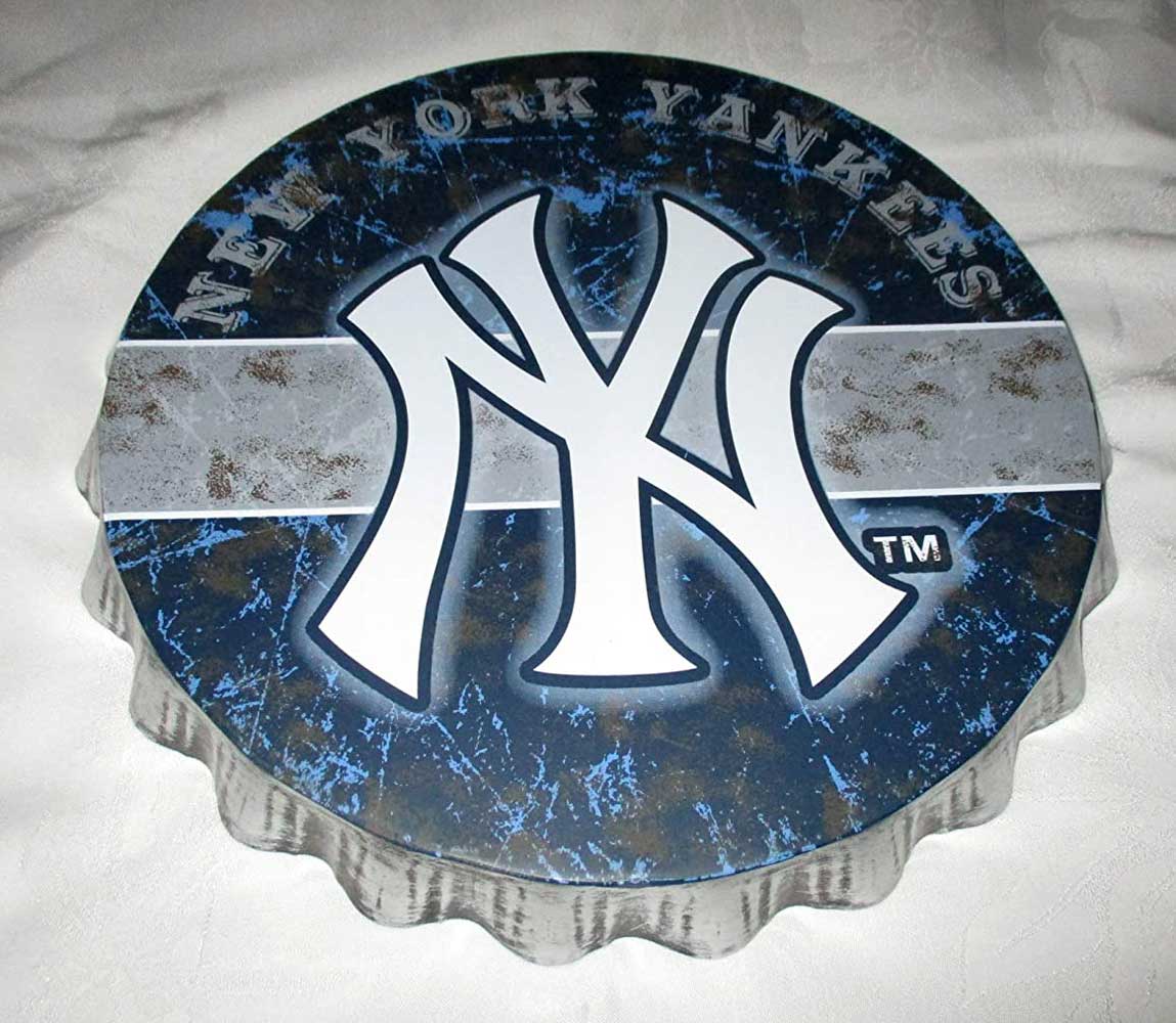 Yankees Bottle Cap Sign