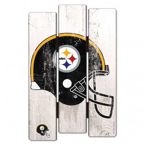 Steelers Wood Fence Sign