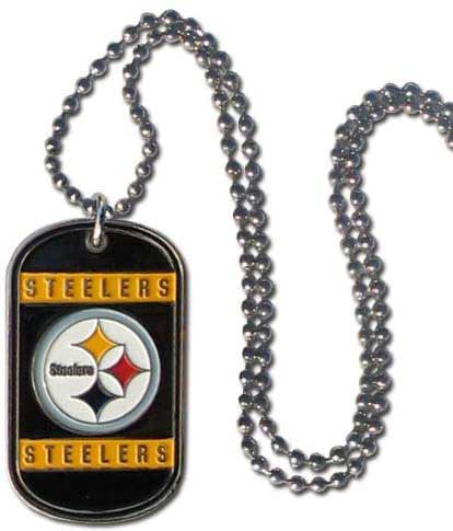 Steelers Dog Tag Necklace