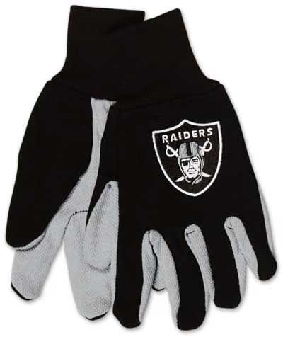 Raiders Adult 2-Tone Gloves