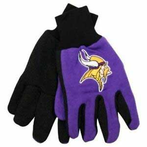 Vikings Adult 2-Tone Gloves