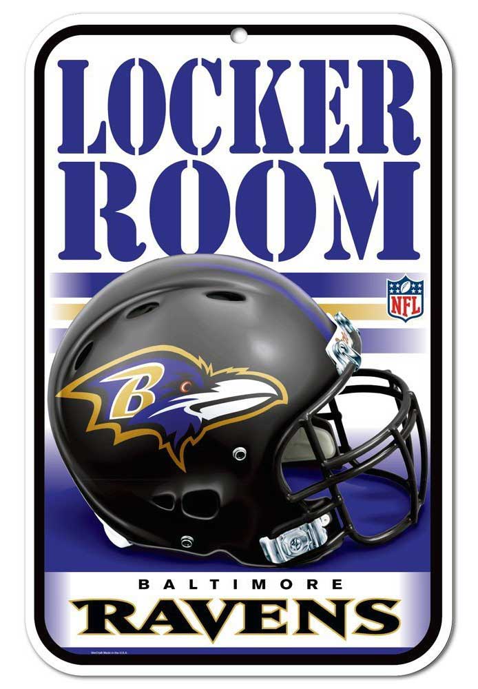 Ravens Locker Room Sign