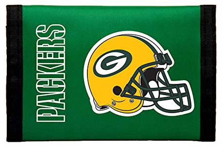 Packers Tri-Fold Nylon Wallet