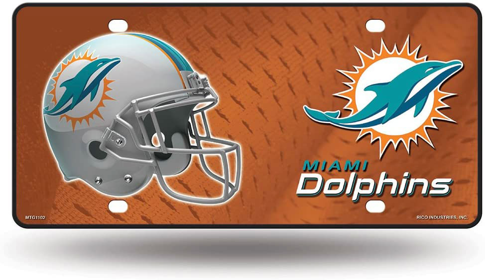 Dolphins License Plate