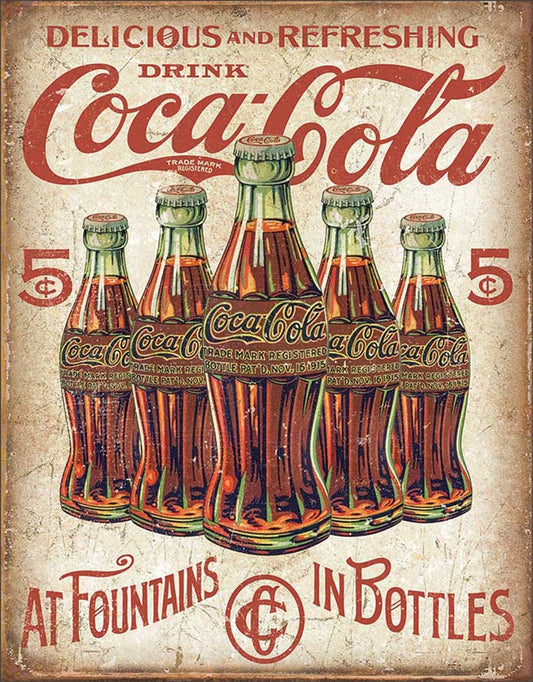 Coca-Cola Metal Sign