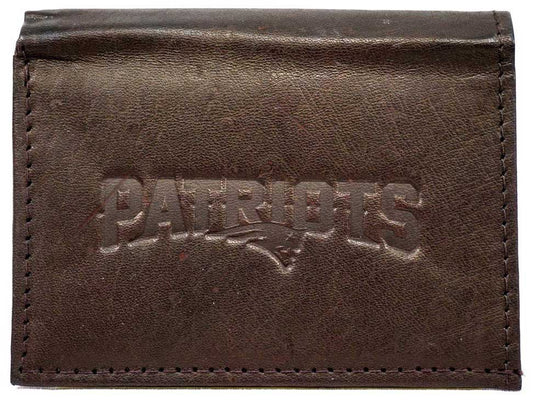 Patriots Tri-Fold Leather Wallet