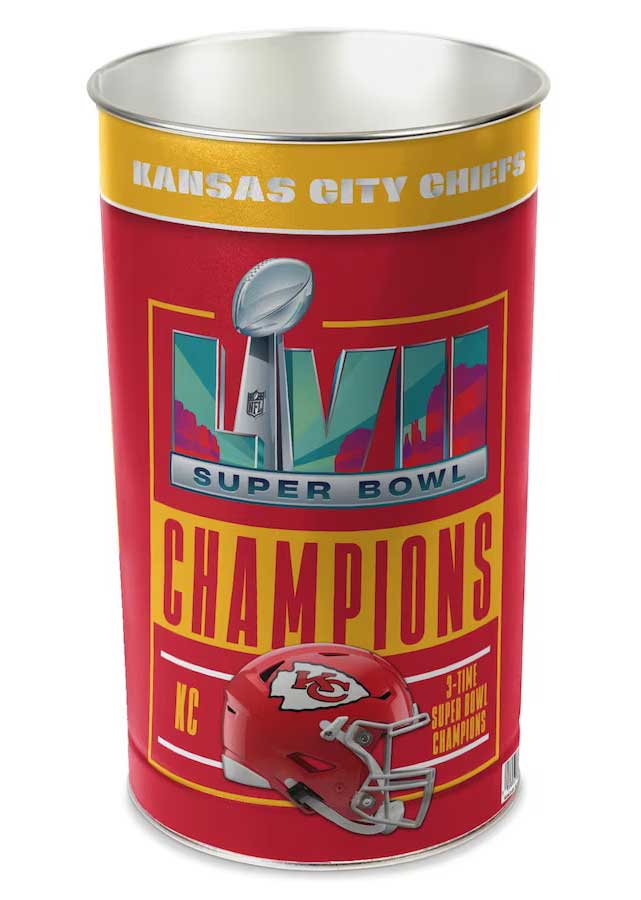 Super Bowl LVII Kansas City Chiefs Wastebasket