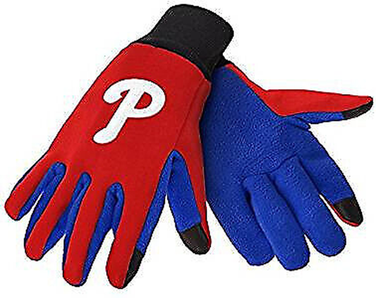 Phillies Adult Texting Gloves