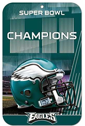 Super Bowl LII Eagles Sign