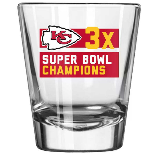 Super Bowl LVII Chiefs Shot Glass