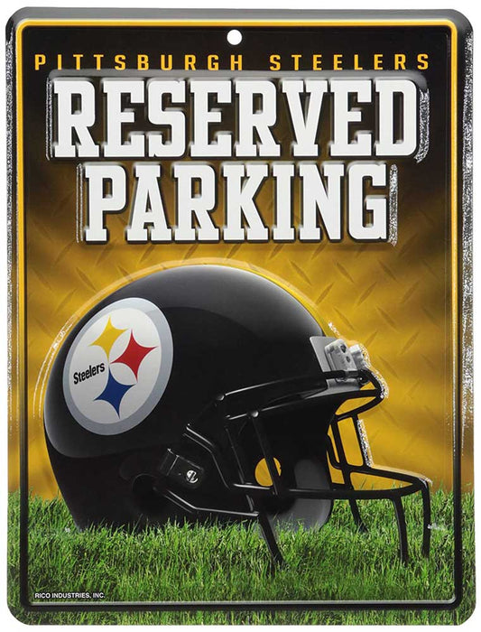 Steelers "Reserved Parking" Sign