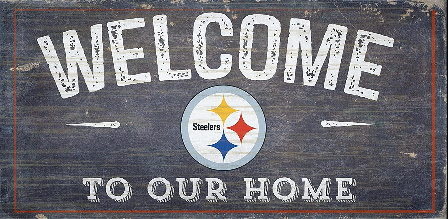 Steelers "Welcome To Our Home" Sign