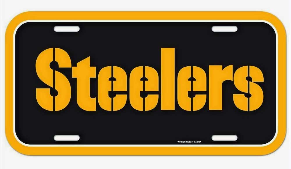 Steelers Name License Plate